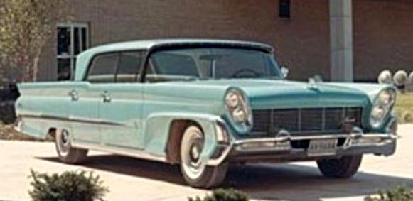 A 1958 Lincoln, twenty thousand four hundred and fifty four yesterdays ago
