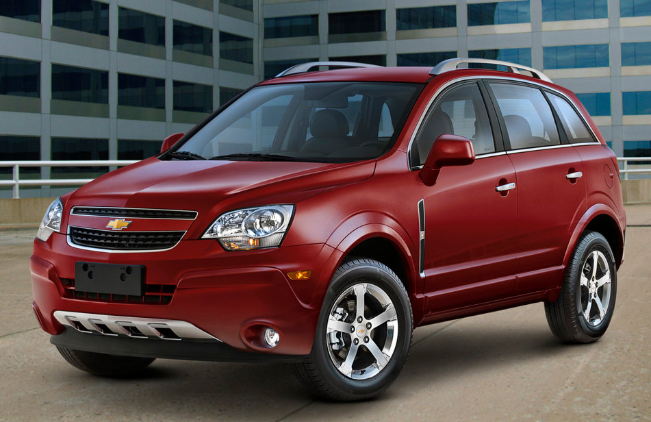 The Chevrolet Captiva, yesterday