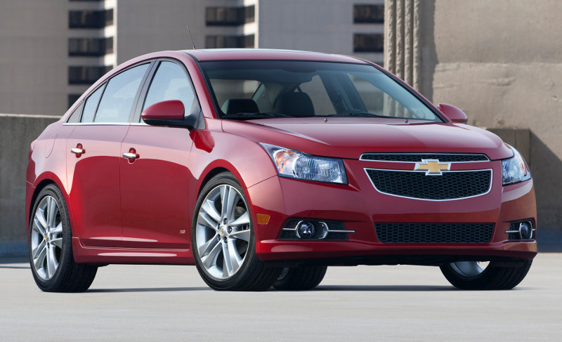 A Chevrolet Cruze stopped from selling, yesterday