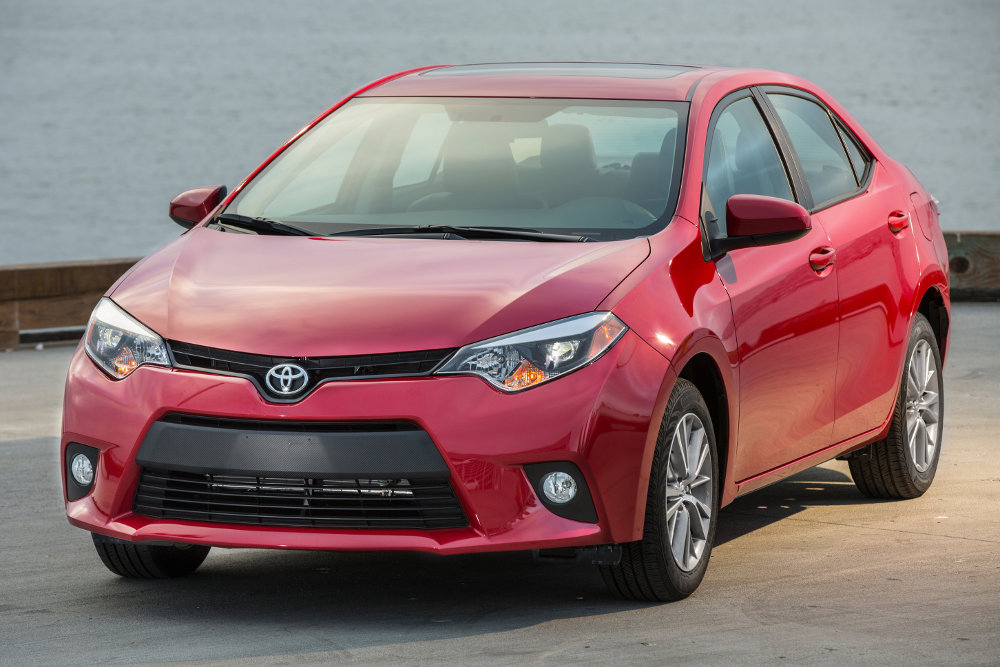 A Toyota Corolla expected to be recalled by GM tomorrow, yesterday