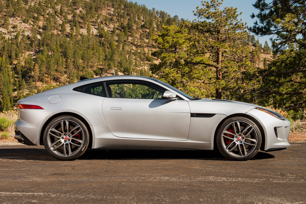 2015 Jaguar F-Type R Coupe, yesterday