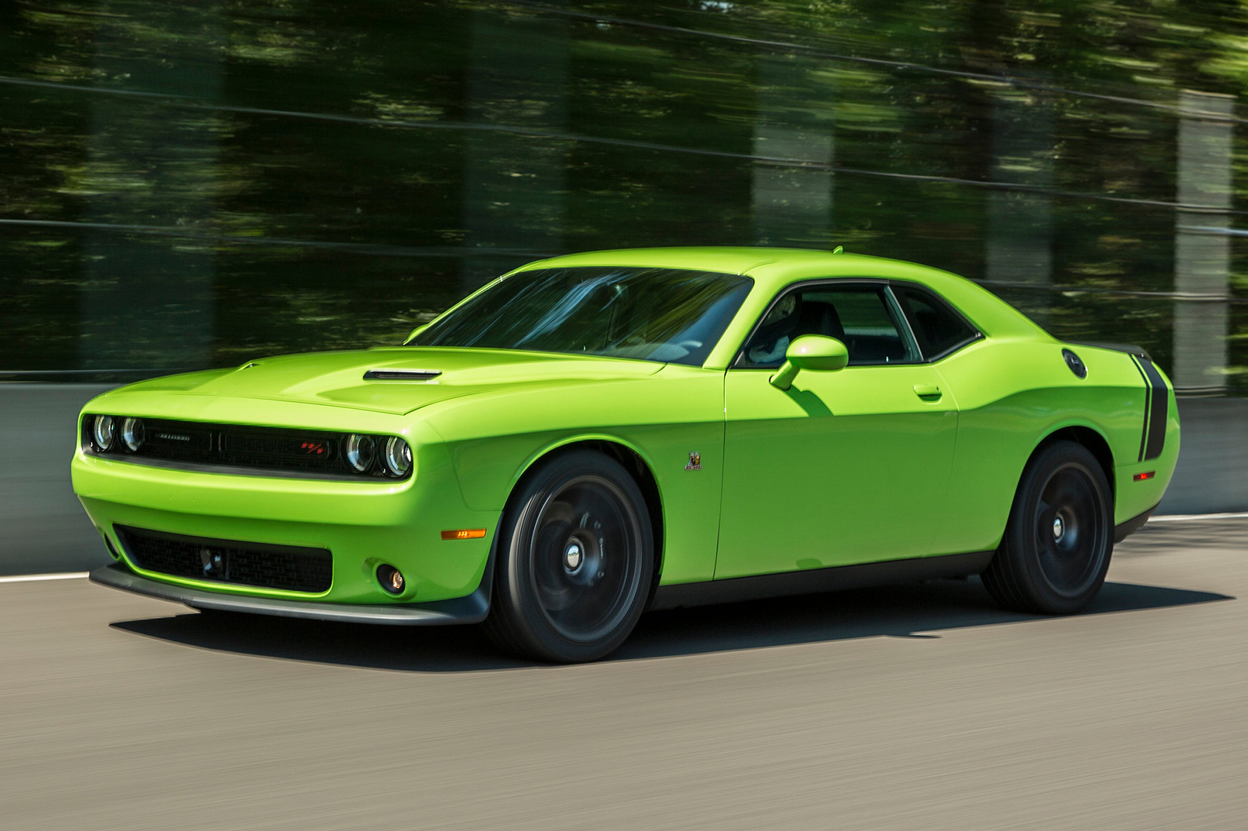 The 2015 Dodge Challenger SRT Hellcat, yesterday